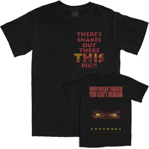 ANACONDA (97) YOU CAN'T SCREAM - T-SHIRT, Movie Shirt, Fashion Cotton, Full Colors, Full Sizes, For Men, For Women