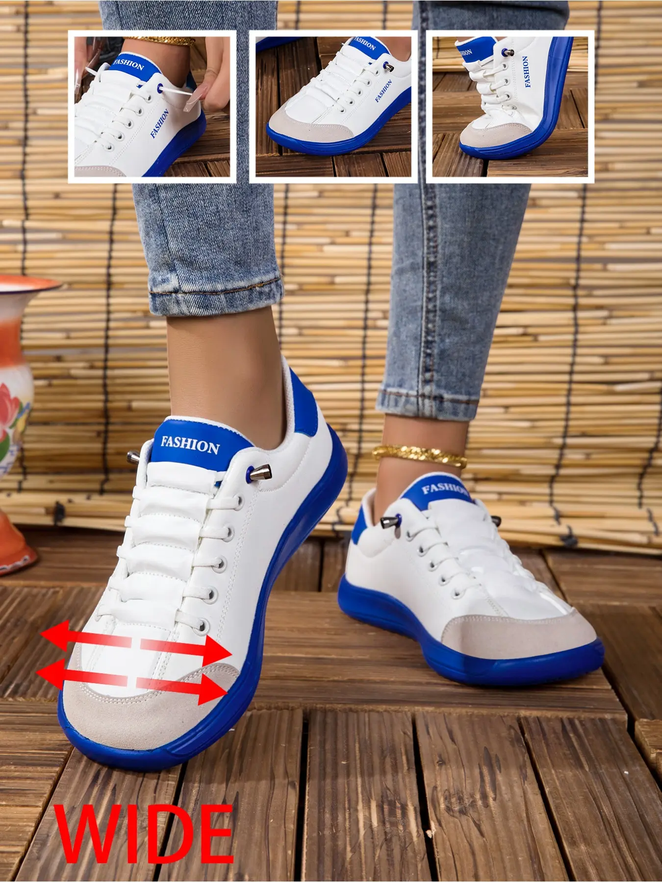2026 Spring Women's Comfortable Casual Sports Shoes, Walking Shoes, Lightweight Breathable Footwear, Wide Toe, Loose Fit, Plus Sizes 35-43, Wide and Thick Feet, Everyday Outings, Fitness, Running, Indoor Outdoor Shoes