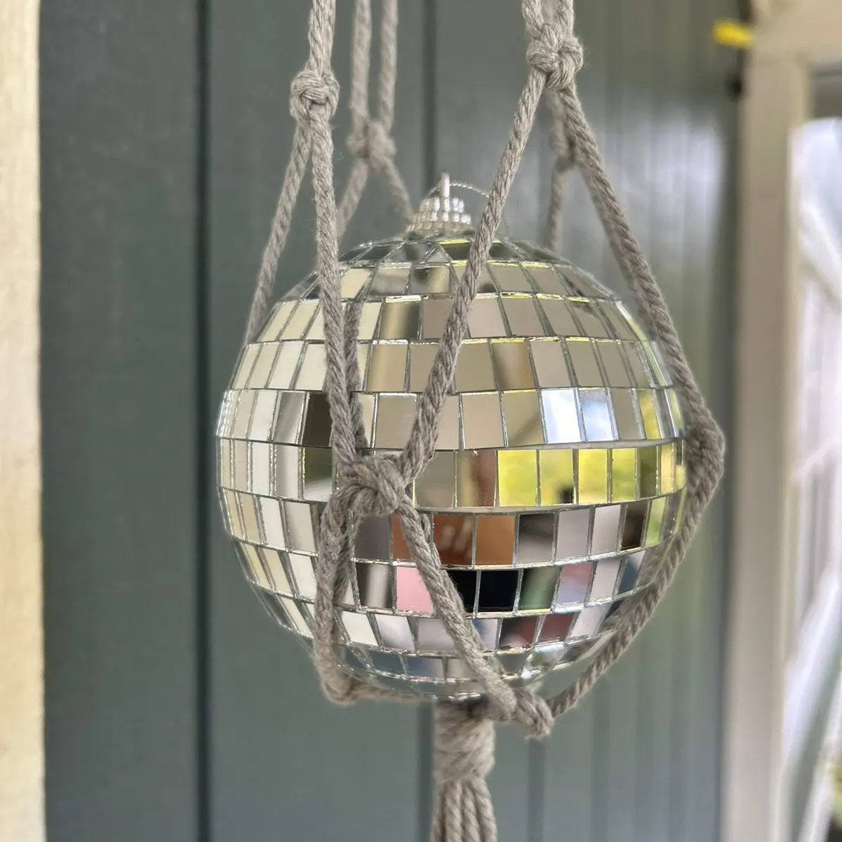 Disco Macramé Hanger