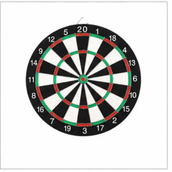Dartboard Game Set with 6 Steel Tip Darts, Professional Competition Dart Board for Indoor Outdoor Party Game, Bar Family Leisure Target Game