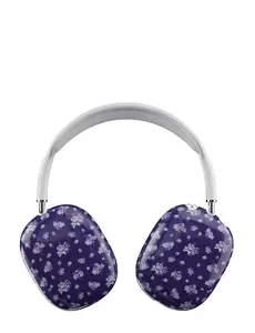 Wildflower Cases - Sugar Plum Floral, Limited Edition AirPods Max Cover | Plastic Headphone Protective Floral Purple Dainty Cute