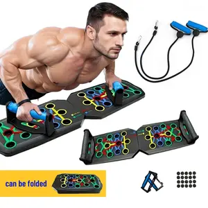 5-in-1 Push-up Board for All Body Types | Non-slip Foldable | Chest Abdominal Muscle Trainer | Home Strength Gear for Men Women, Fitness Gifts