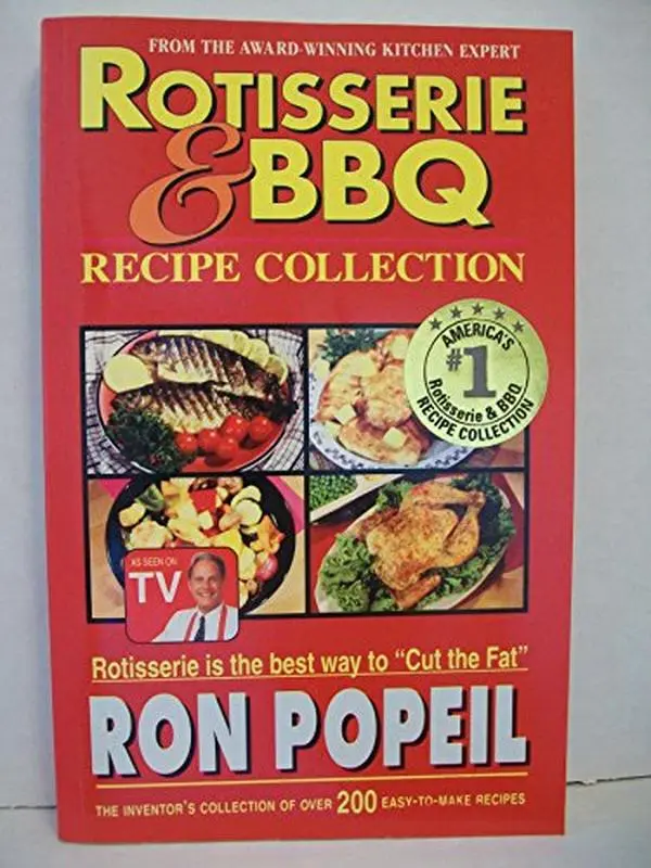 USED Book - Rotisserie & BBQ Recipe Collection by Ron Popeil (Paperback) - english