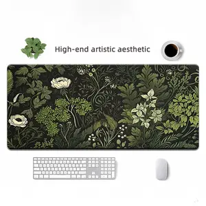 Xxl Gaming Mouse Pad 31.5x11.8 Inch, Extra Thick Stitched Edges, Comfortable Wrist Support, Ideal for Office and Computer Use, Keyboard Mouse Pad