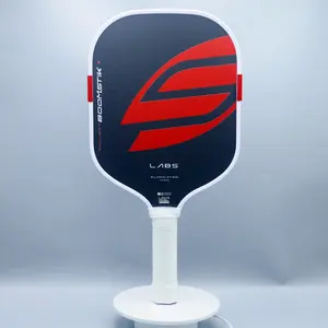 Boomstik Carbon Fiber T700 Pickleball Paddle, Foam Core for Control, 16mm Thick, High Friction, Wide Sweet Spot, All-Weather Use