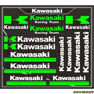 Vinyl For Kawasaki Logo Sticker Motorcycle Decals