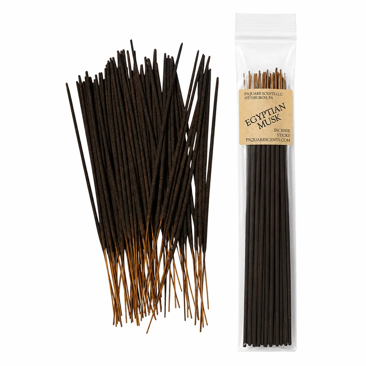 Egyptian Musk Incense Sticks | Hand-Dipped Musk Incense | White Floral & Warm Musk