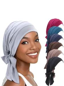 Women's Headscarf Turban Hat Scarf Wrap Cap, Turban Hijab, Stylish Hair Accessory for Women, Versatile Fashionable Design, Perfect for Daily Wear & Gifts