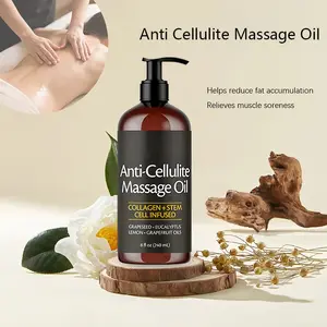Anti-Cellulite Ps Body Oil 100ML, Unisex Essential Oils Massage Oil, Body Firming Oil, Suitable for Men and Women, Natural Ingredients