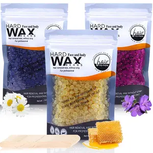 Hard Wax Beads for Women Men,Waxing Beads for Hair Removal Kit with 20 Sticks,Hair Removal Wax Beans for Face,Chest,Armpits,Arms,Back and Legs(01) springtok