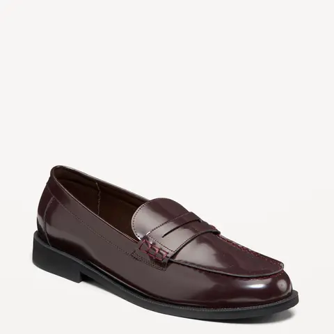 Old Navy Men's Faux-Leather Loafers for Men