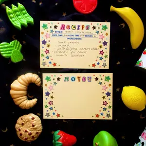 Stargirl Recipe Cards