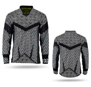 Galaxy High Quality Paintball Long Sleeve Padded Lightweight Jersey Black - 1141