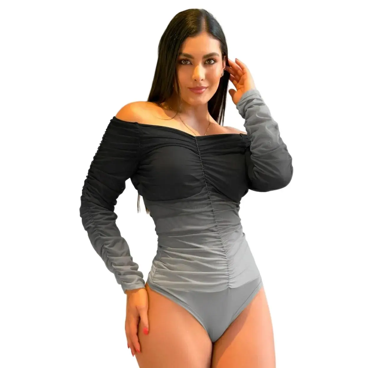 Top Bodysuits top 5082 compression Bodys con faja Colombiana de mediana compresion Pantyblusa
