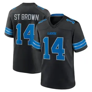 Full Print ST Brown #14 Jersey Shirt, America Football Jersey, Sport Clothing, Football Uniform, Jersey For Football Fans, Gift for him