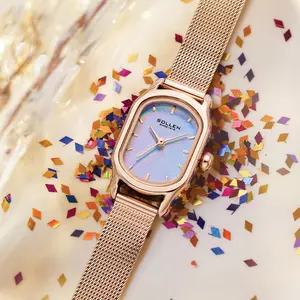Women's Vintage Rose Gold Quartz Watch 425 Elegant Fashionable Design Waterproof Scratch Resistant All Match Minimalist Style Perfect Gift for Women Girls Ideal for Birthday Valentine's or Mother's Day Comes with Premium Gift Box Trending Watch Softiktok