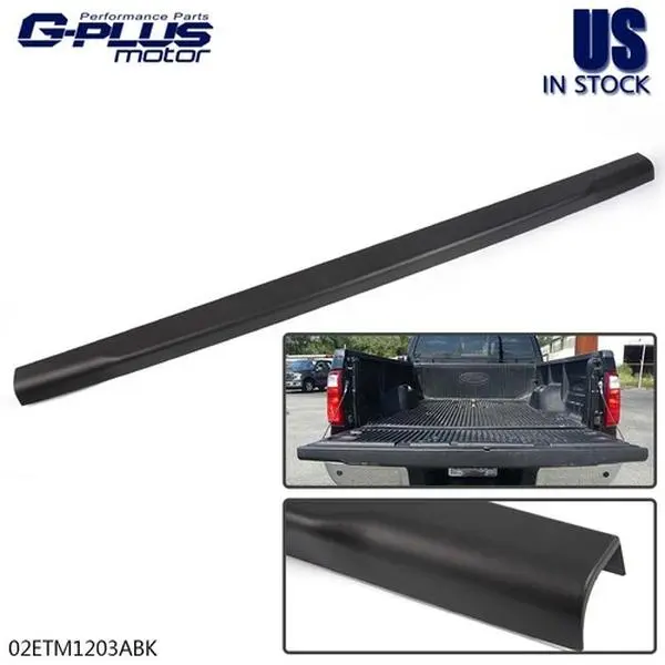 G-PLUS Chrome Tailgate Cap Molding Replacement Protector Cover - Car Exterior Trim Accessory for 2008-2016 Ford F250-F350 Super Duty