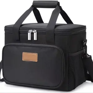 New Large Capacity Oxford Cloth Insulated Bag, Thermal Bag, Waterproof Picnic Ice Pack, Outdoor Handheld Cooler, Ready Stock