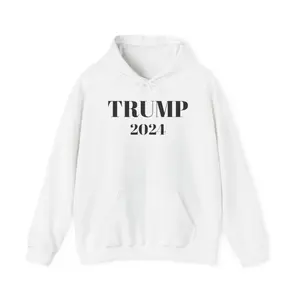 TRUMP HOODIE Classic Cotton Fabric Menswear Pocket Soft Stylish Sweatshirt