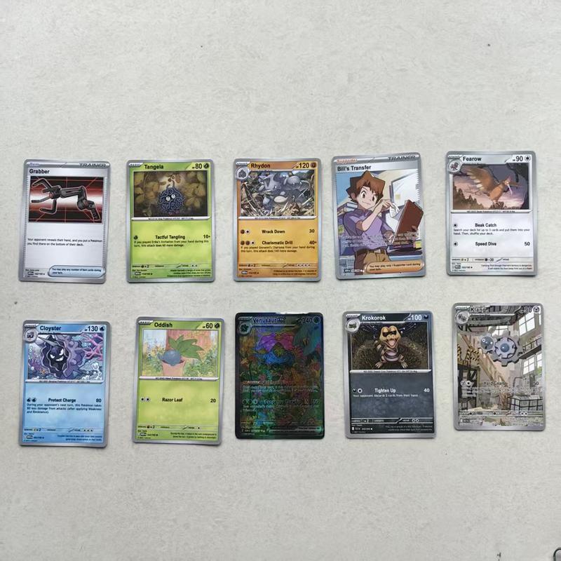 360pcs Pokemon Collectible Trading Cards Mega Booster Pack, Shiny Card Series Blind Box, Evolution Scarlet, Perfect Gift for Collectors, Birthday & Holiday Present