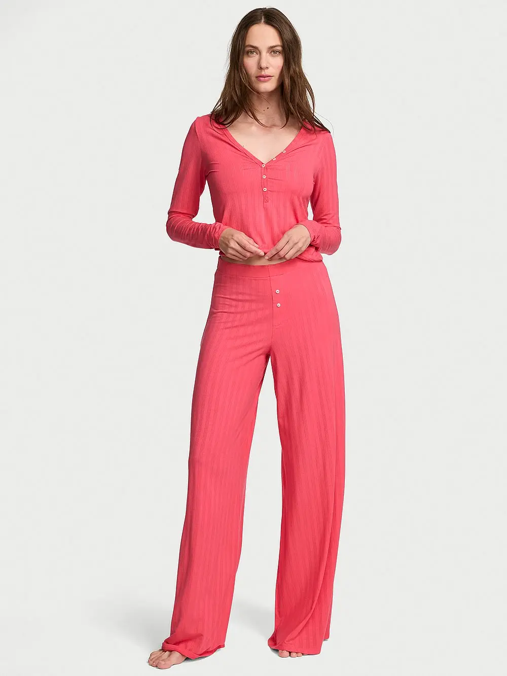Victoria's Secret SoSoft™ Modal Ultra-Fine Henley Top & Pant Set