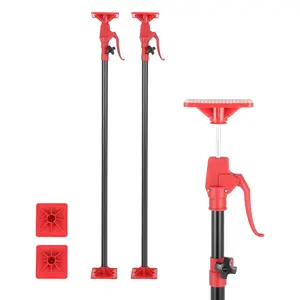 Cabinet Jack Support Pole, 45-114 Inch Adjustable Heights Support Pole, Cabinet Jacks for Drywall Jack Installing Cabinets Third Hand Tool 154 Lb Capacity