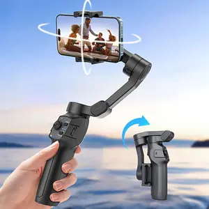 COMITOK L9lite AI Smartphone Gimbal Stabilizer, 3-Axis Mobile Phone Gimbal, 3600mAh Long-lasting Battery, Object Tracking, An All-in-one Tool for Follow-shot Filming, Selfies, And Live Streaming. Features Anti-shake Stabilization, Face Tracking, And