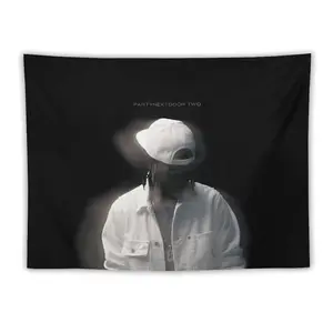 Hip Hop Style Music Tapestry, Rapper Partynextdoor Album Flag Tapestry, Indoor and Outdoor Tapestry, Dorm Wall Decor Party Theme Background Decoration, Decorating Living Room