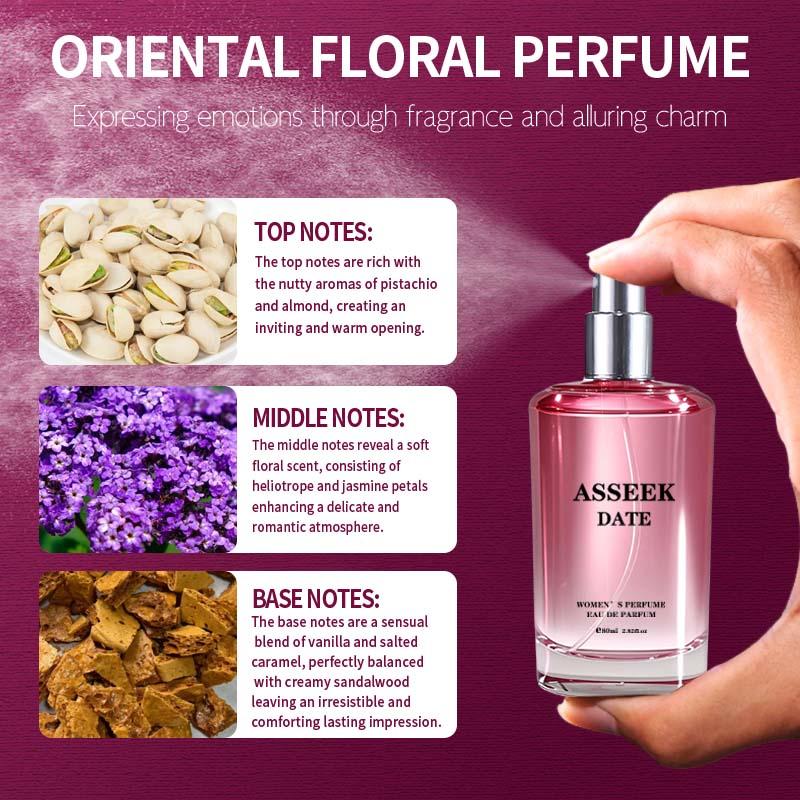 ASSEEK Women's Perfume, Long Lasting Fragrance for Women, Floral and Fruity Scented Perfume, Daily Fragrance,2.71oz（80ml） Cosmetics Pink yara perfume perfume amber rouge Rose yara perfume penhaligon halfeti perfume Berries