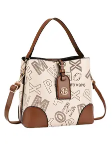 Elegant Women's Bucket Bag, Fashion Soft Leather Handbag, Versatile Crossbody Backpack, Waterproof PU Material, Adjustable Strap, Ideal Gift