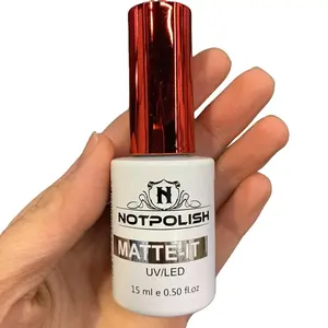 NOTPOLISH MATTE IT Gel 0.5oz nail care nail art matte top coat