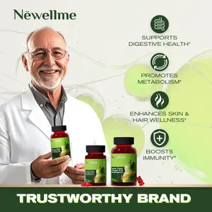 Newellme Apple Cider Vinegar Gummies: Revitalize with Energy, Gut Wellness, Digestion & Detox