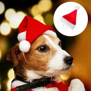 Christmas Pet Santa Hat for Dogs and Cats