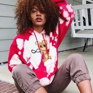 IL BLEACHED HOODIE   Pullover  Sweatshirt