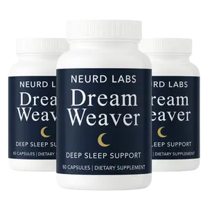Dream Weaver Elite Sleep Formula 90 Day Supply - Natural Supplement for Deep Restorative Sleep & Mental Clarity - Made in USA - Healthcare, Fitness, Melatonin Flower Vitamin