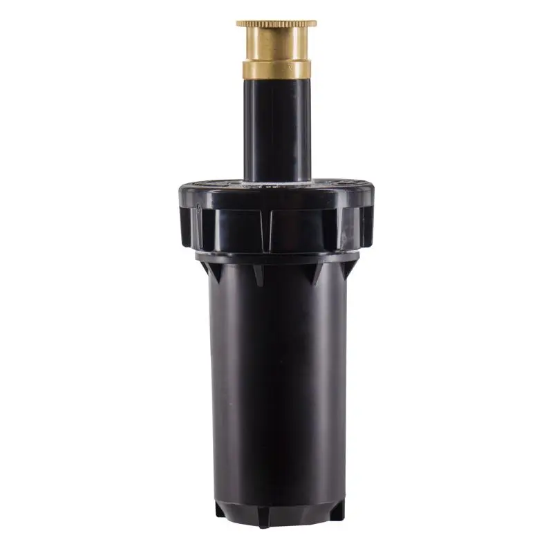Orbit 7062622 Commercial-Residential Garden Sprinkler Spray Head - 2 in. Full-Circle, 0.5 in. Pressure Regulator (Inlet Size 0.5"), 30 psi, 2 Seals on the Cap, Brass, Full Pattern Nozzle, Even Consistent Coverage for High Maintenance Areas, Even Watering