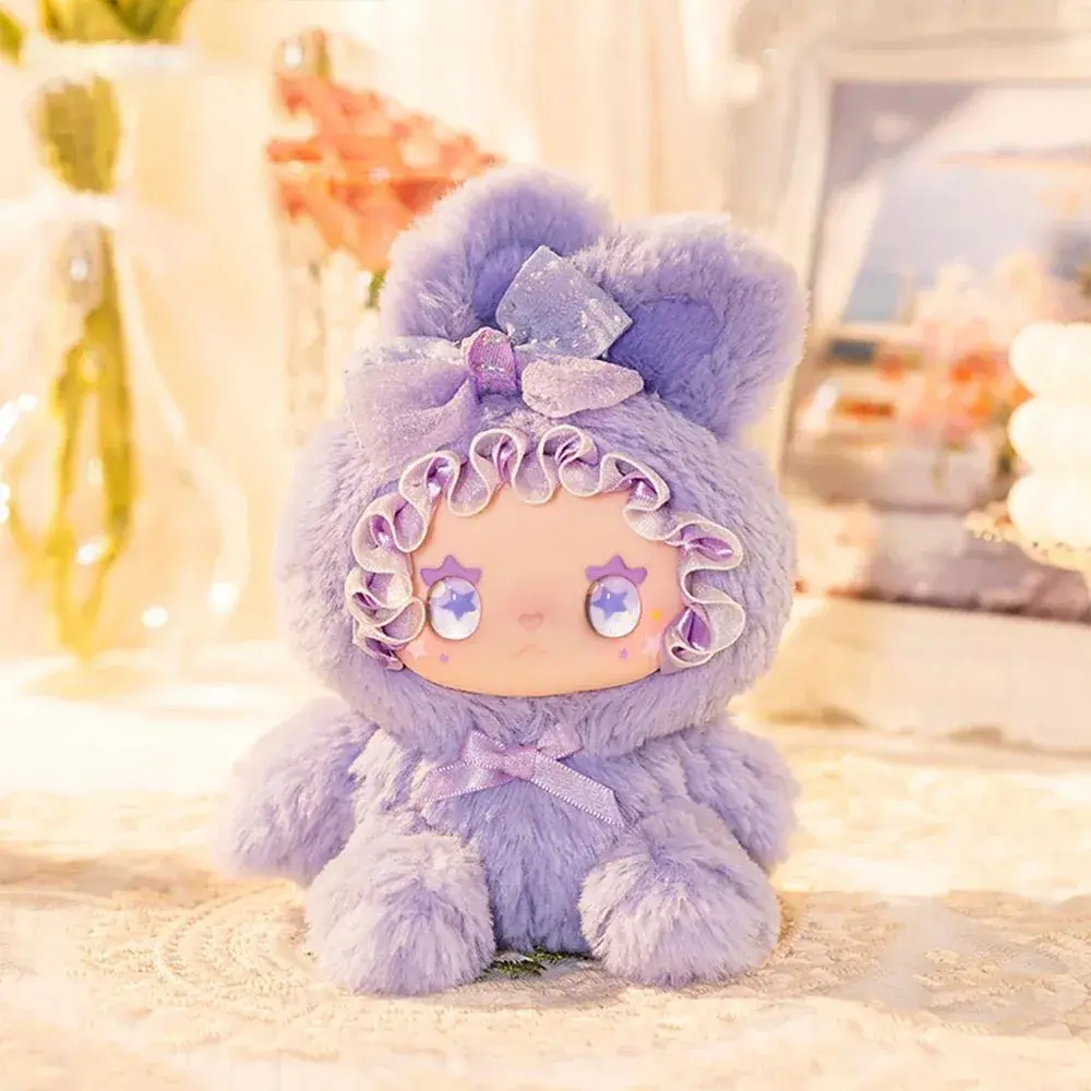 EMMA Bunny Alliance Series Collectible Plush Mystery Box - Polyester Mix, Hidden Edition, Stuffed Animal Figurine, Soft Cuddly Gift, US-Shipped Auction Collectible