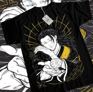 Suguru Geto Jujutsu Kaisen JJK Unisex Cotton T-Shirt, Anime Graphic Tee All Sizes