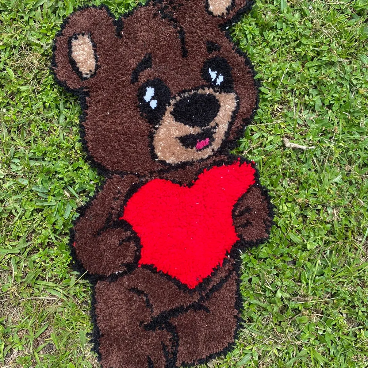 Custom teddy bear rug