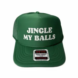 Jingle My Balls Trucker Hat - Funny Christmas Hats