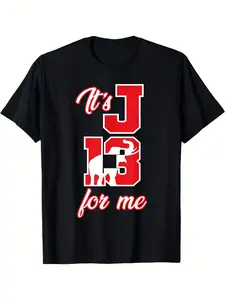 Men's Delta Sigma Theta Sorority Founders Day T-Shirt - January 13th Greek Letters (ΔΣΘ) - Retro Black with Red & White Print - Comfort Fit Casual Tee for Sorority Events & Casual Attire
