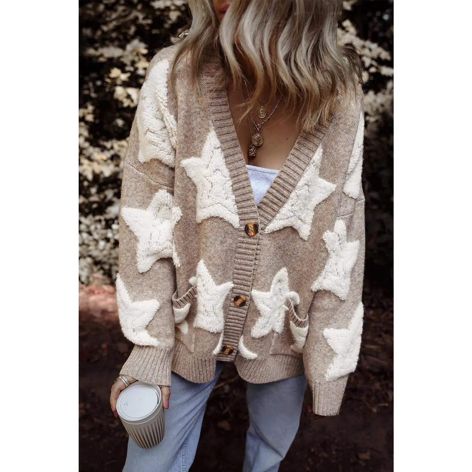 Sherpa Star Cardigan