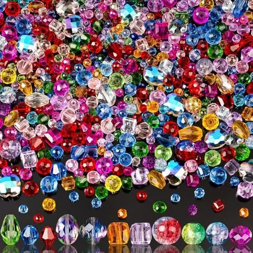 Colorful Rainbow Crystal Beads