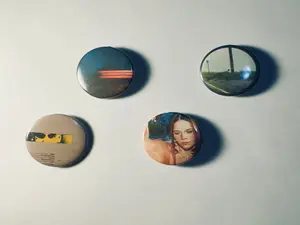 Dominic Fike Pinback Buttons - Collectible Accessories for Fans of Singer, Songwriter, and Actor
