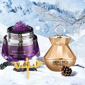 Mercilen Collagen Firming Soothing Serum 30g + Moisturizing Eye Repair Cream 30g, Face & Eye Care, Hydrating Skin Treatment