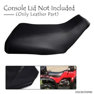 CROSSDESIGN Seat Cover Leather Fit For 1997-2004 Honda Foreman 400-450 Motorcycle Replace
