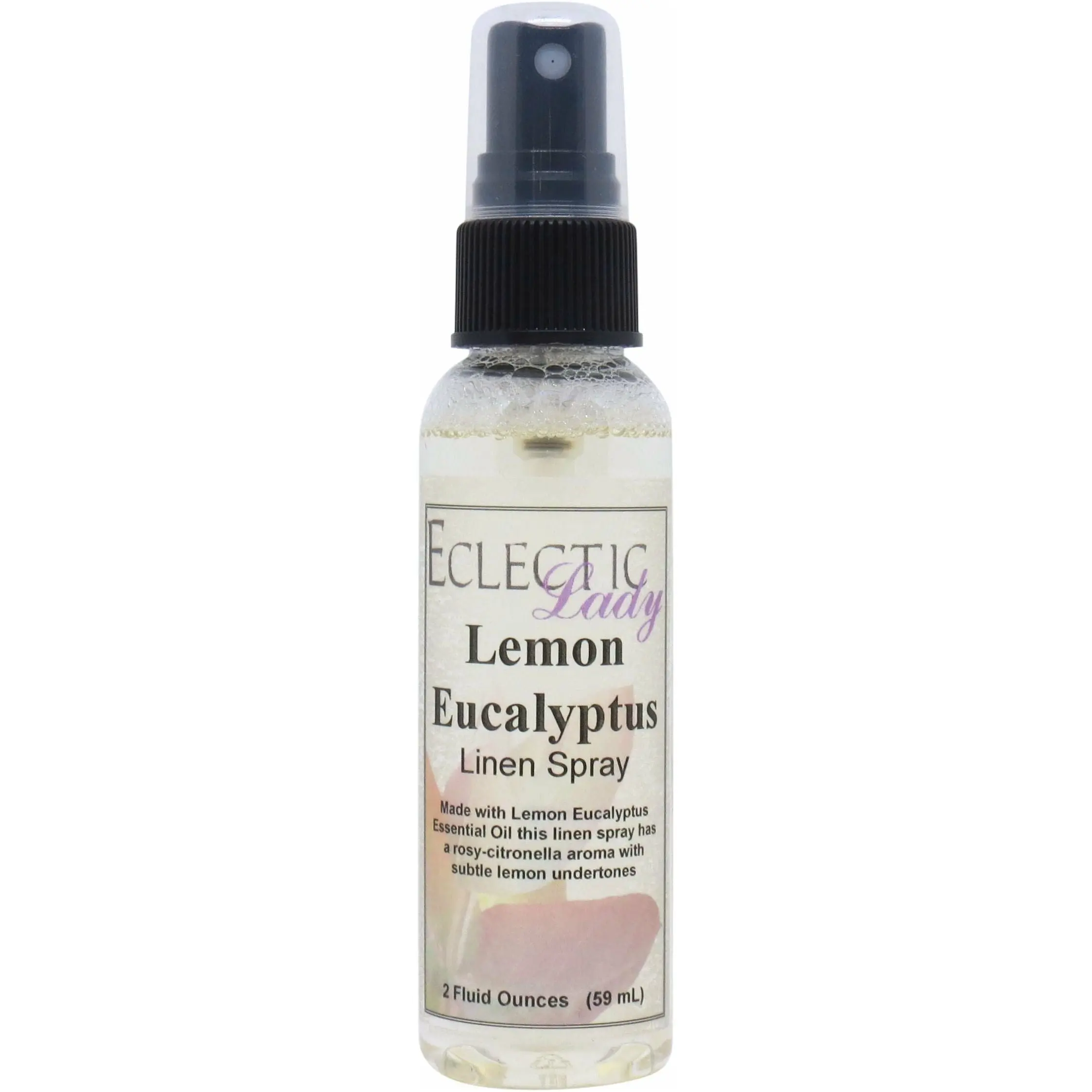 Lemon Eucalyptus Essential Oil  Linen and Sheet Spray - No Artificial Colors, Parabens, or Preservatives - Long-Lasting Scent for Bed, Fabric & Pillow