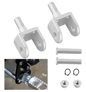 79Bike - Peg Mount Brackets Chrome