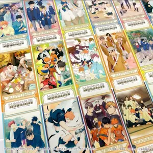 Haikyuu Visual Clear Ticket Collection Vol.1/Vol.2 (Blind Pack) One Pack