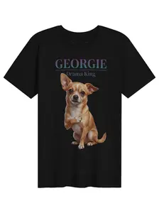 Georgie "Drama King" Premium Chihuahua Tee | SENNSEIU
